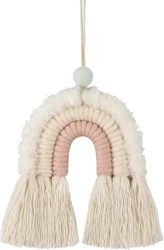 Vista 6 de BOHO GARDEN Encanto de Arcoíris Boho de Macramé - Difusor de Aceite Esencial para Coches, Guardería de Bebés, Dormitorio de Niños y Decoración