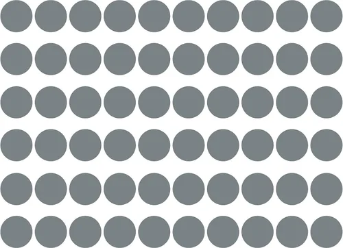 Vista 102 de LiteMark Calcomanías extra pequeñas, puntos de vinilo extraíbles, calcomanías circulares con acabado mate, calcomanías redondas para pared de aula