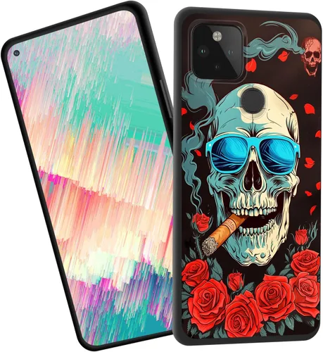 Vista 141 de Funda delgada para Google Pixel 4 XL, funda delgada de silicona de TPU suave a prueba de golpes para Google Pixel 4 XL, astronauta Galaxy