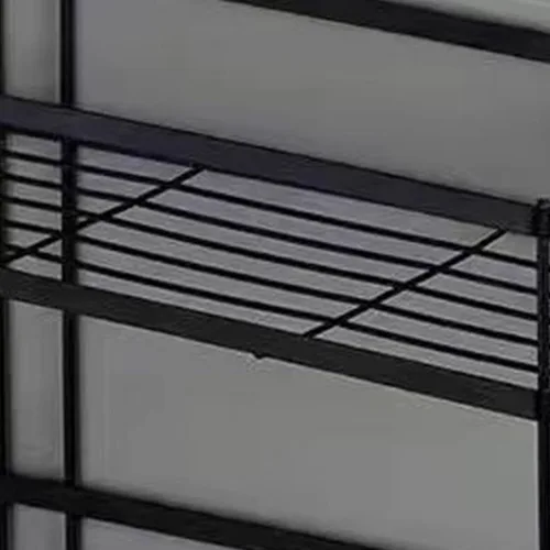 Vista 8 de Estante de baño organizador de baño de hierro grueso con diseño de montaje en pared, estante de baño impermeable sobre el inodoro, organizador
