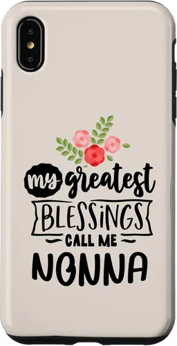 Vista 11 de My Greatest Blessings Call Me Nonna Italian Grandma Women Case for iPhone 17