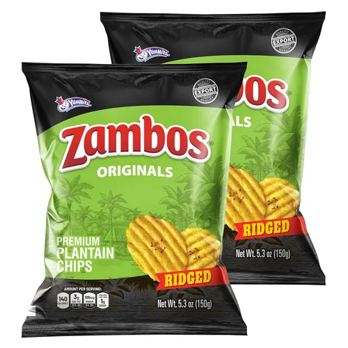 Vista 10 de Zambos Chile Limón Plátano Chips, 2.47 oz – Aperitivo crujiente, sin gluten – Sabor a lima chile audaz – (paquete de 8)