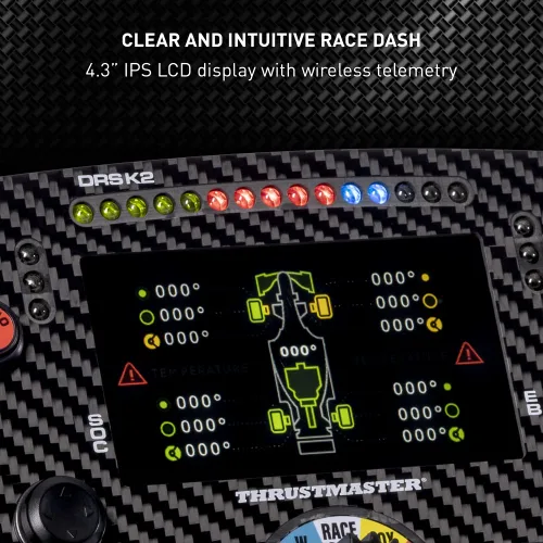 Vista 4 de Thrustmaster Ferrari SF 1000 Edition Officially Licensed Formula One Wheel Add On XBOX Series XS One PS5 PS4 PC