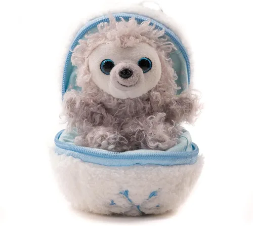 Vista 18 de Plushland Bola de Nieve Animal de Peluche con Cremallera Animales de Peluche Lindos Surtido de Juguetes Blandos para Novia, Familiares y Amigos