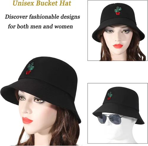 Vista 113 de ZLYC Gorra de pescador bordada de moda unisex para hombres y mujeres