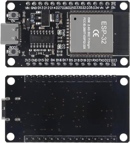 Vista 4 de 3Set ESP32 ESP-32S WiFi Placa de desarrollo NodeMCU-32S Microcontrolador Procesador integrado con ESP32 Placa de desarrollo Placa de ruptura GPIO