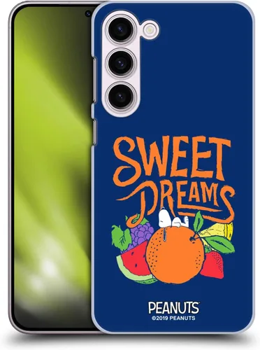 Vista 22 de Head Case Designs Funda rígida con licencia oficial de Peanuts Eat Sleep Snoopy Naturally Sweet compatible con Samsung Galaxy S23 Ultra 5G Comer