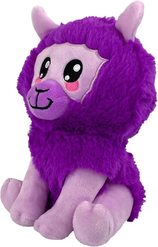 Vista 5 de Bleacher Creatures Kuricha - Peluche de 6 pulgadas con diseño de llama, suave inspirado en Chibi