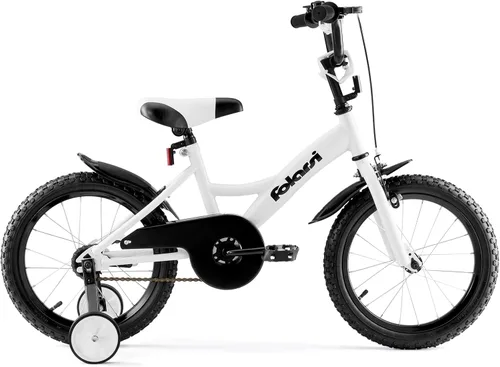 Vista 12 de Bicicleta para niños de 14, 16 y 18 pulgadas para niños y niñas de 3 a 9 años, bicicleta infantil con campana y ruedas de entrenamiento, múltiples