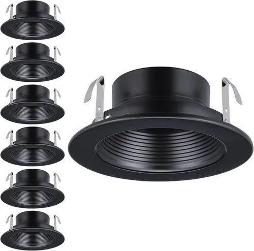 Vista 18 de TORCHSTAR Borde de luz empotrable de 4 pulgadas, bronce aceitado