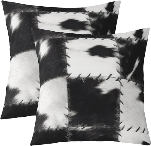 Vista 28 de Erosebridal Juego de 2 fundas de almohada rústicas con diseño de oso, de 16x16 pulgadas, fundas de almohada de cuadrícula de búfalo, fundas