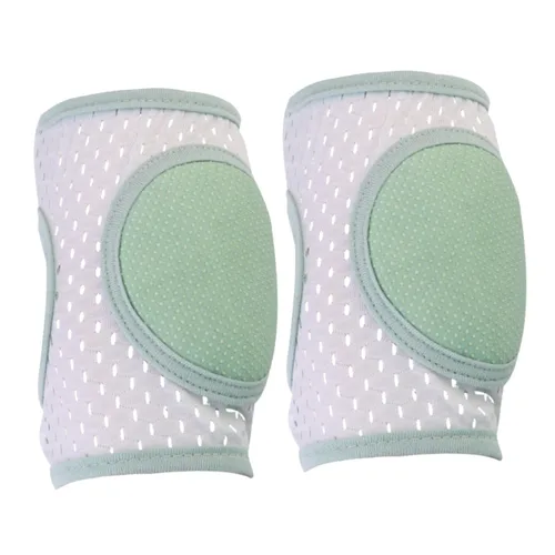 Vista 4 de EXCEART Rodilleras ligeras para gatear para niños pequeños, protectores transpirables y suaves para gatear, diseño cómodo para todas las estaciones