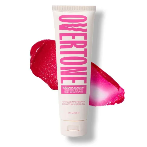Vista 23 de OVERTONE® Semi-Permanent Color Depositing Conditioner, Cherry Chestnut Castaño Cereza