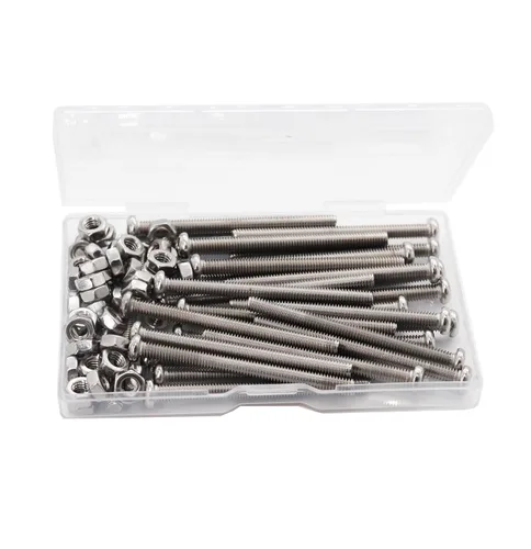 Vista 10 de cSeao 100 unidades M2 x 4 mm Tornillos de cabeza plana Phillips para máquina de acero inoxidable 304