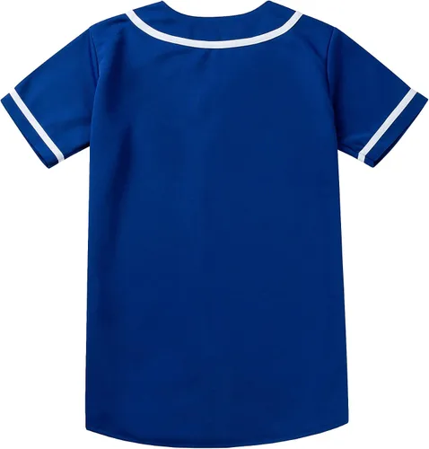 Vista 5 de EALER BJW80 Series Women's Baseball Jersey Softball Jersey Button Down Shirts