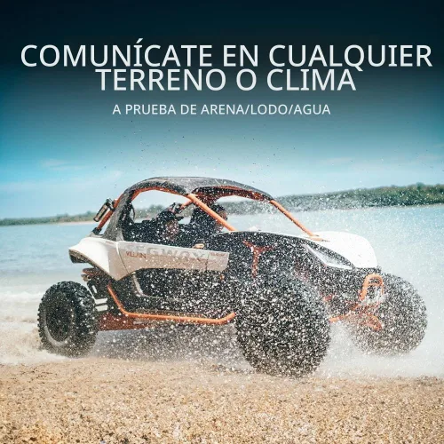 Vista 5 de Cardo Packtalk Edgephone para ORV - Paquete doble