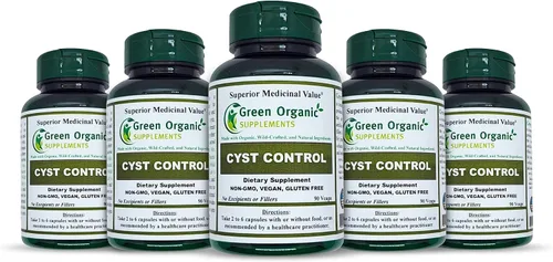 Vista 11 de Green Organic Supplements Quiste, quiste mamario, 90 VCaps, alta absorción, sin OMG, sin gluten (paquete de 1)