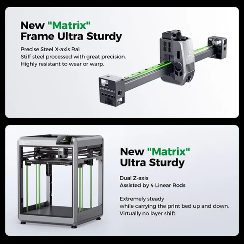 Vista 8 de Creality K2 Plus Combo 3D impresora, impresora 3D multicolor con CFS, doble cámara, velocidad de impresión de 23.622 in/s, extrusora de Combo K2 Plus