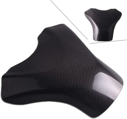 Vista 5 de FSFY nuevo carbono fibra combustible tanque tanque cubierta protector para Suzuki GSXR 600/750 2011 2012 2013 2014