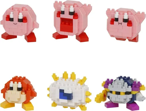 Vista 2 de nanoblock - Kirby (caja de 6) [Kirby], nanoblock Mininano Series Kit de construcción