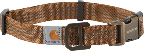 Vista 11 de Carhartt Collares de cincha totalmente ajustables de nylon para perros, costuras reflectantes para visibilidad, Mediana