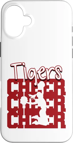 Vista 22 de Tigers Cheer Back to School Cheerleading Spirit M Case for iPhone 17