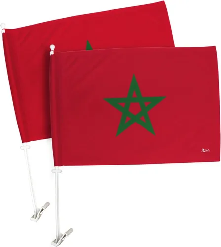 Vista 19 de Paquete de bandera de coche de la Copa del Mundo 2022 de Gales, bandera americana para carros, decoración de automóviles, pancarta pequeña