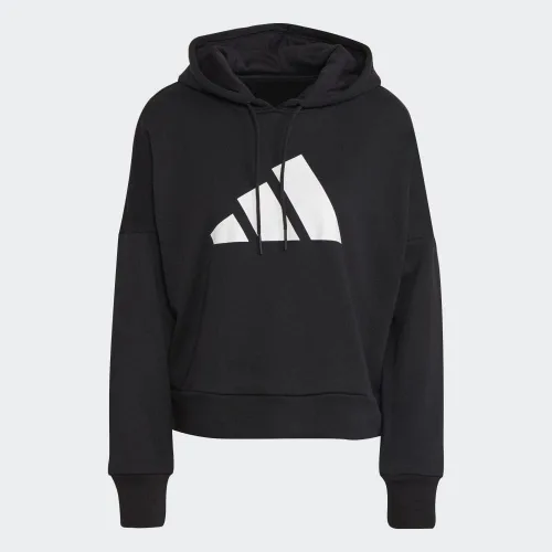 Vista 7 de adidas Sudadera deportiva con capucha Three Bar para mujer