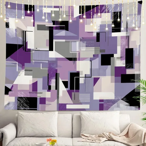 Vista 18 de Shrahala Peaceful Retreat Charming Abode Tapestry, Verdant Landscape Water Wall Hanging Hd Print Polyester Backdrop For Dorm Room Bedroom 30 X 40 In