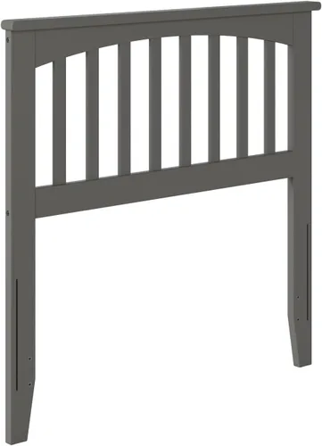Vista 7 de Atlantic, muebles con cabecera tipo Mission, Madera, Espresso