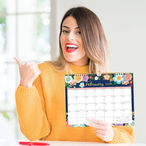 Vista 9 de Calendario de pared 2026, enero de 2026 a diciembre de 2026, 11 x 8.5 pulgadas, calendario 2026, calendario de pared 2026, calendario de pared de 12