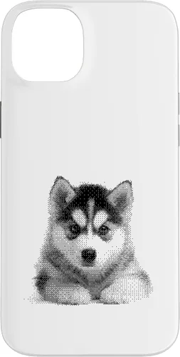 Vista 15 de Cute Siberian Husky for Dog Mom and Paw Parents Case for iPhone 16