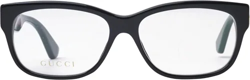 Vista 5 de Gucci GG0278O Gafas de forma rectangular + paquete con kit de gafas de lujo eSHADES, Negro