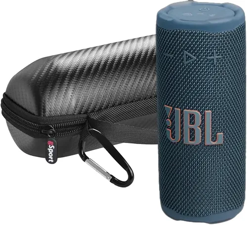 Vista 14 de JBL Paquete de altavoz Bluetooth portátil compacto Grip con estuche gSport (negro)