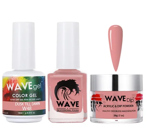 Vista 19 de WAVEGEL - Juego de gel de remojo, laca de uñas y polvo acrílico a juego - Colección Simplicity - #P109 Blizzard