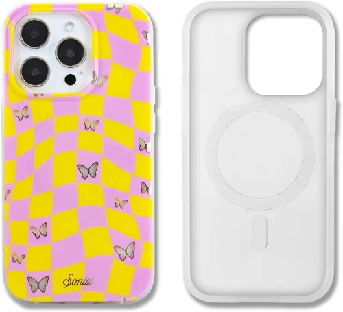 Vista 278 de Sonix - Funda para iPhone 12 y iPhone 12 Pro, compatible con MagSafe, probada contra caídas de 10 pies, Brown Tort, diseño de carey marrón