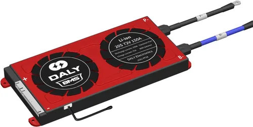 Vista 17 de DALY Smart BMS Li-ion 72V 20S 30A con comunicación UART, restablecimiento del módulo Bluetooth, puerto común para UPS convertidor de potencia