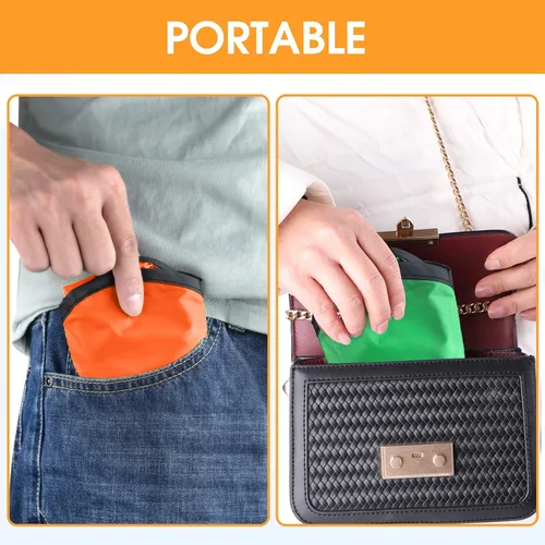 Vista 5 de Mototo 30 ventiladores de disco volador plegables con bolsa, juego de juguetes de bolsillo plegable para niños, divertidos recuerdos de fiesta