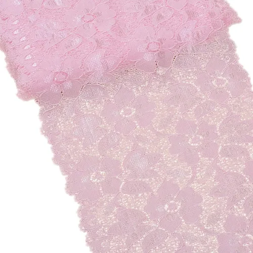 Vista 16 de MSCFTFB Cinta bordada de flores de encaje elástico de 5 yardas de ancho de 6.3 pulgadas de ancho para decoración de ropa, manualidades, boda, baby