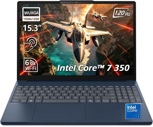 Vista 2 de Lenovo IdeaPad Slim 3 15.3" 2K WUXGA 60Hz Touch Laptop, AMD Ryzen 7 170