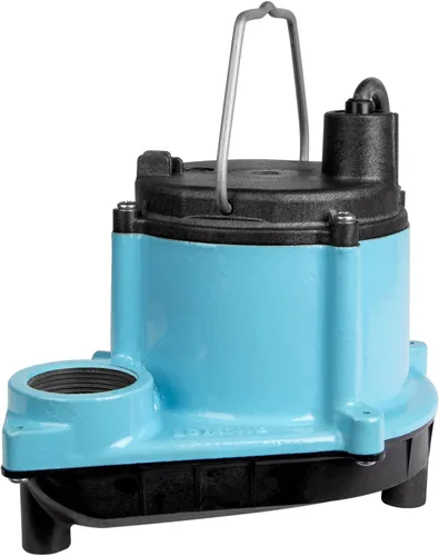 Vista 8 de Little Giant 6-CIM-R 115V, 1/3 HP Bomba manual de sumidero/utilidad, cable
