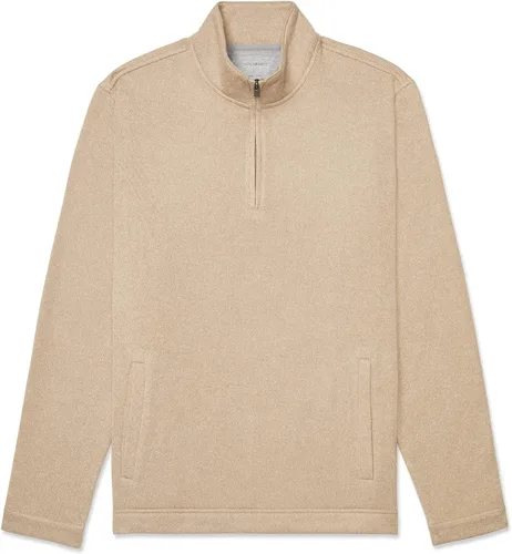 Vista 7 de Van Heusen Flex de manga larga 1/4 cremallera suave suéter polar para hombre (descontinuado)
