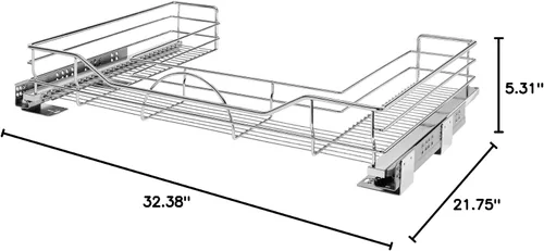 Vista 9 de REV-A-SHELF CESTA DE ALAMBRE PED U-SHA S/C 36