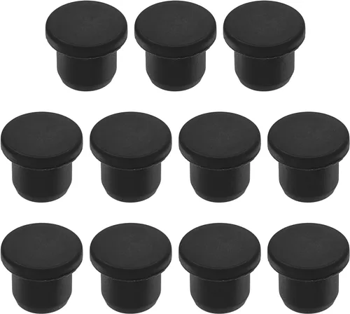 Vista 11 de MECCANIXITY - Tapones de silicona en forma de T (26mm, 1 pulgada de diámetro), color negro