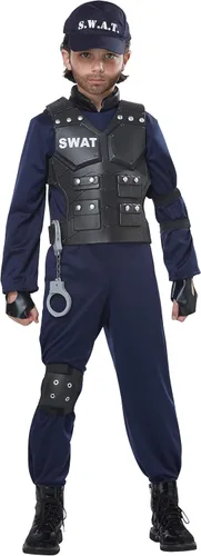 Vista 5 de Disfraz SWAT para niños