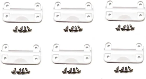 Vista 5 de JSP Manufacturing Bisagras de repuesto de plástico Igloo Cooler + tornillos inoxidables (3)