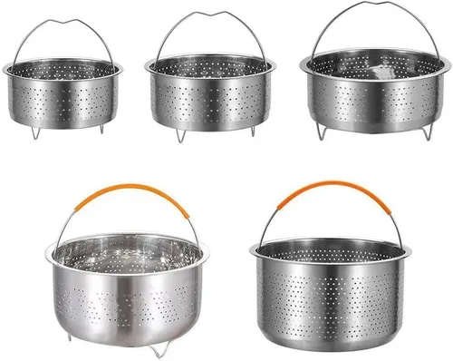 Vista 6 de 304 Stainless Steel Vegetable Steamer Insert