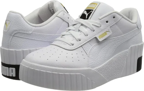 Vista 9 de PUMA Tenis Cali Wedge para mujer, Blanco