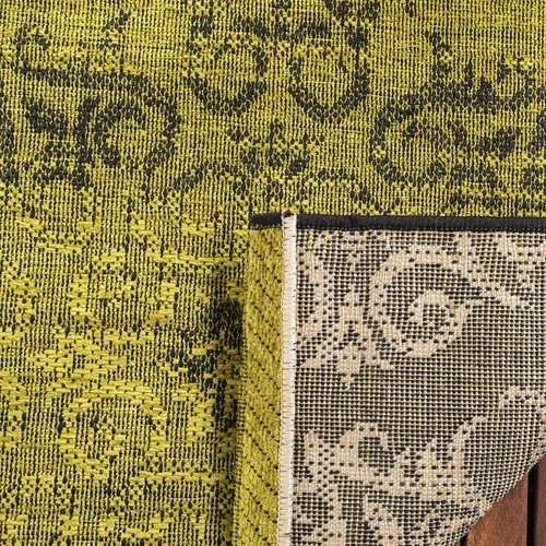 Vista 5 de SAFAVIEH Palazzo Collection - Alfombra decorativa de 2 x 3 pies 6 pulgadas, diseño envejecido, no desprende pelusa y es de fácil cuidado, ideal
