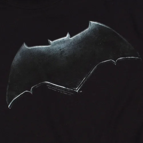Vista 3 de Popfunk Camiseta clásica con el logotipo de Batman de la Liga de la Justicia